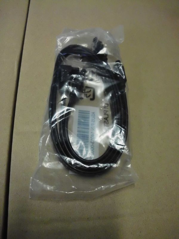 2x ASUS 40cm SATA-3 SSD HDD Cables SATA III Festplatten-Kabel Set 14013-00024900