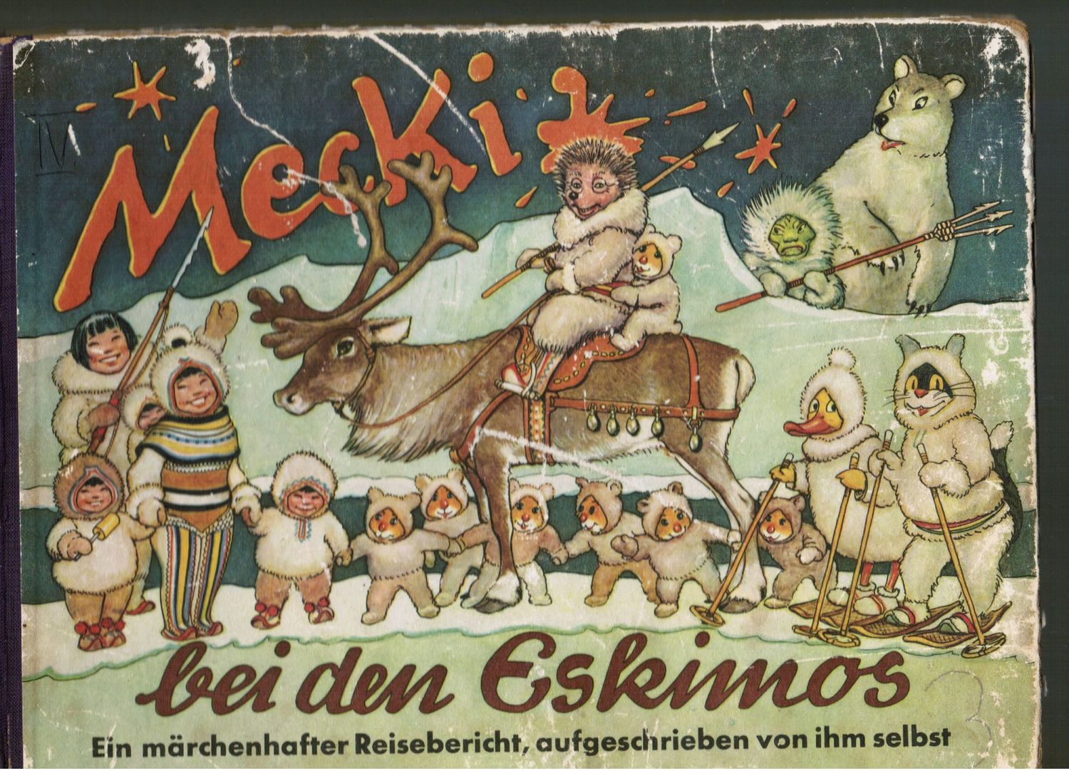 Kinderbuch - Mecki im Schlaraffenland