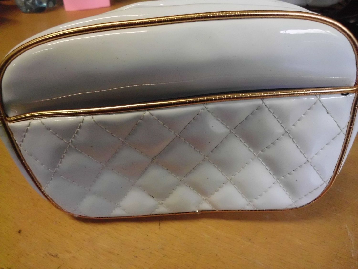Kosmetiktasche weiß