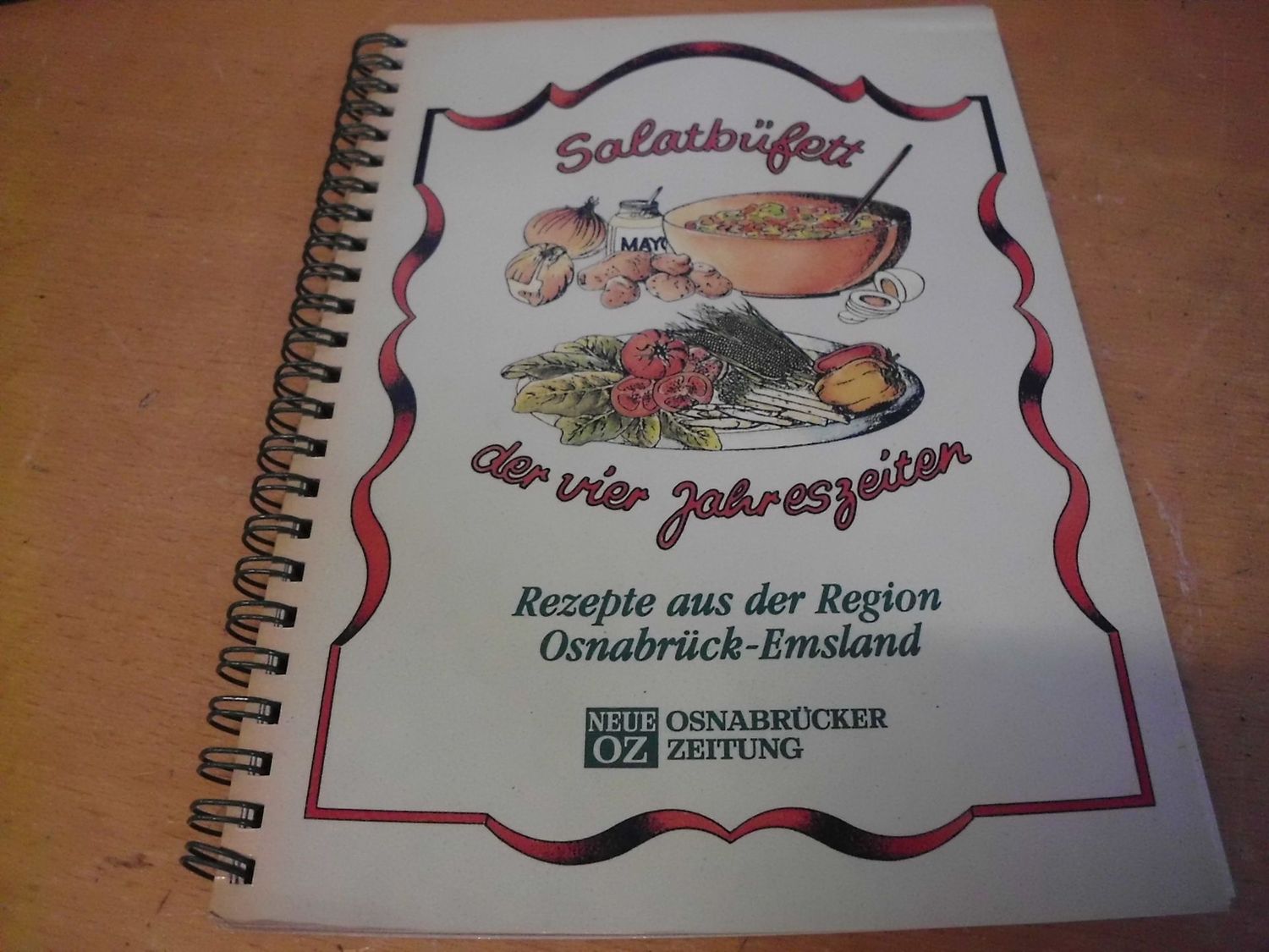 Salatbüfett der vier Jahreszeiten