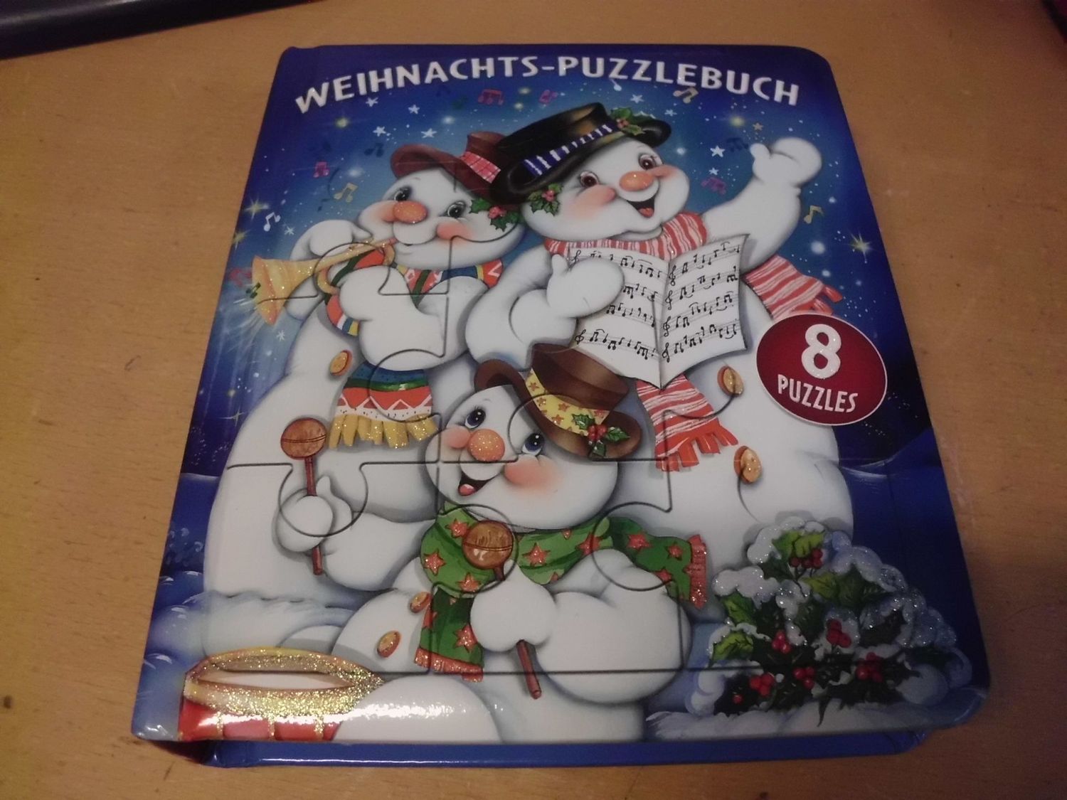 Weihnachts-Puzzlebuch