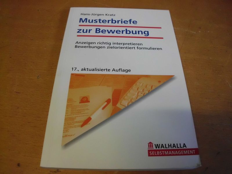 Musterbriefe zur Bewerbung