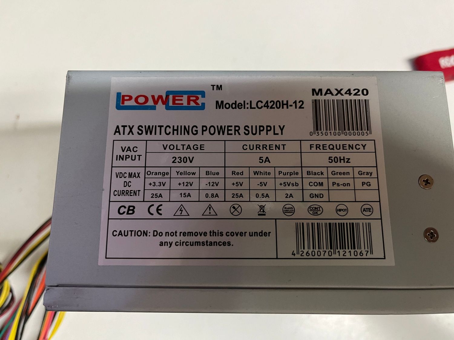 ATX  Netzteil LC  Power