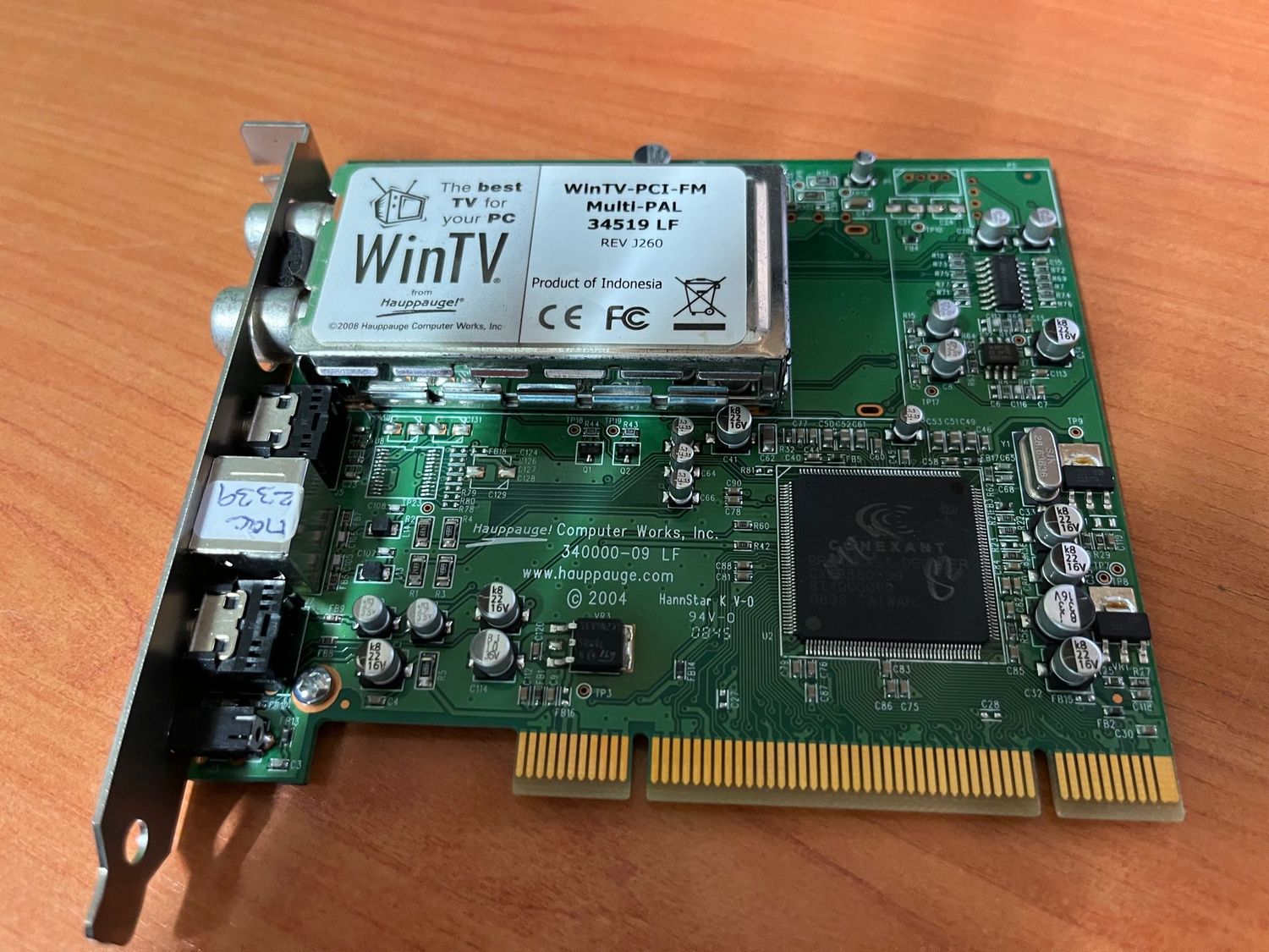 WinTV Haupauge TV Karte - PCi32bit