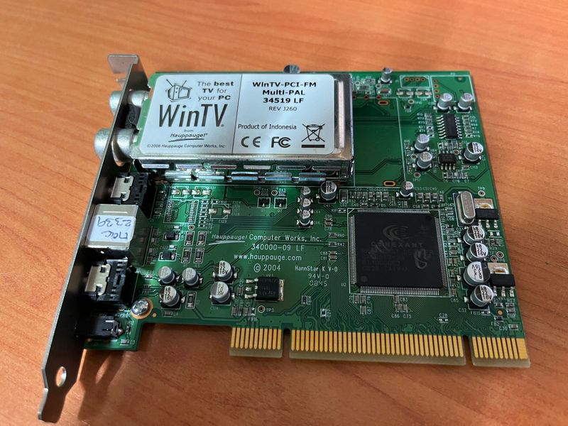 WinTV Haupauge TV Karte - PCi32bit