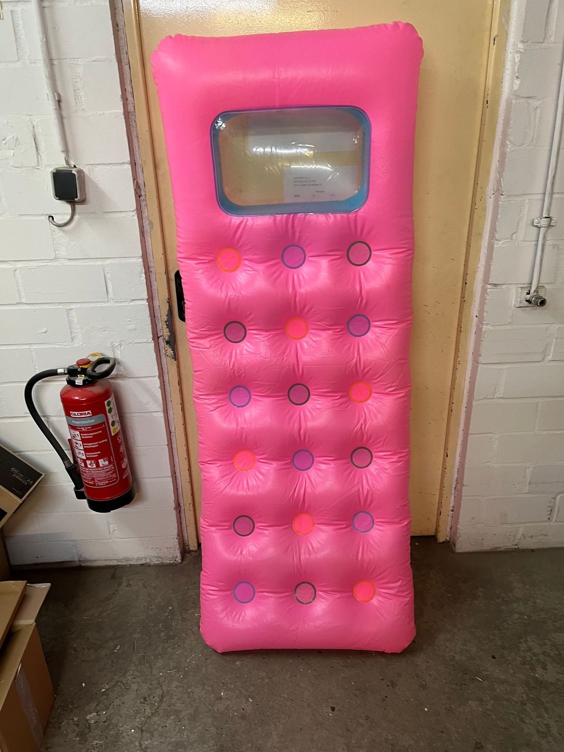 Luftmatratze  "Farbe Rosa"