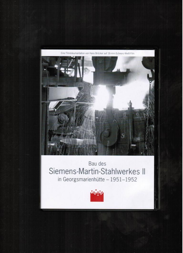 Bau des Siemens-Martin-Stahlwerkes II in Georgsmarienhütte 1951-1952