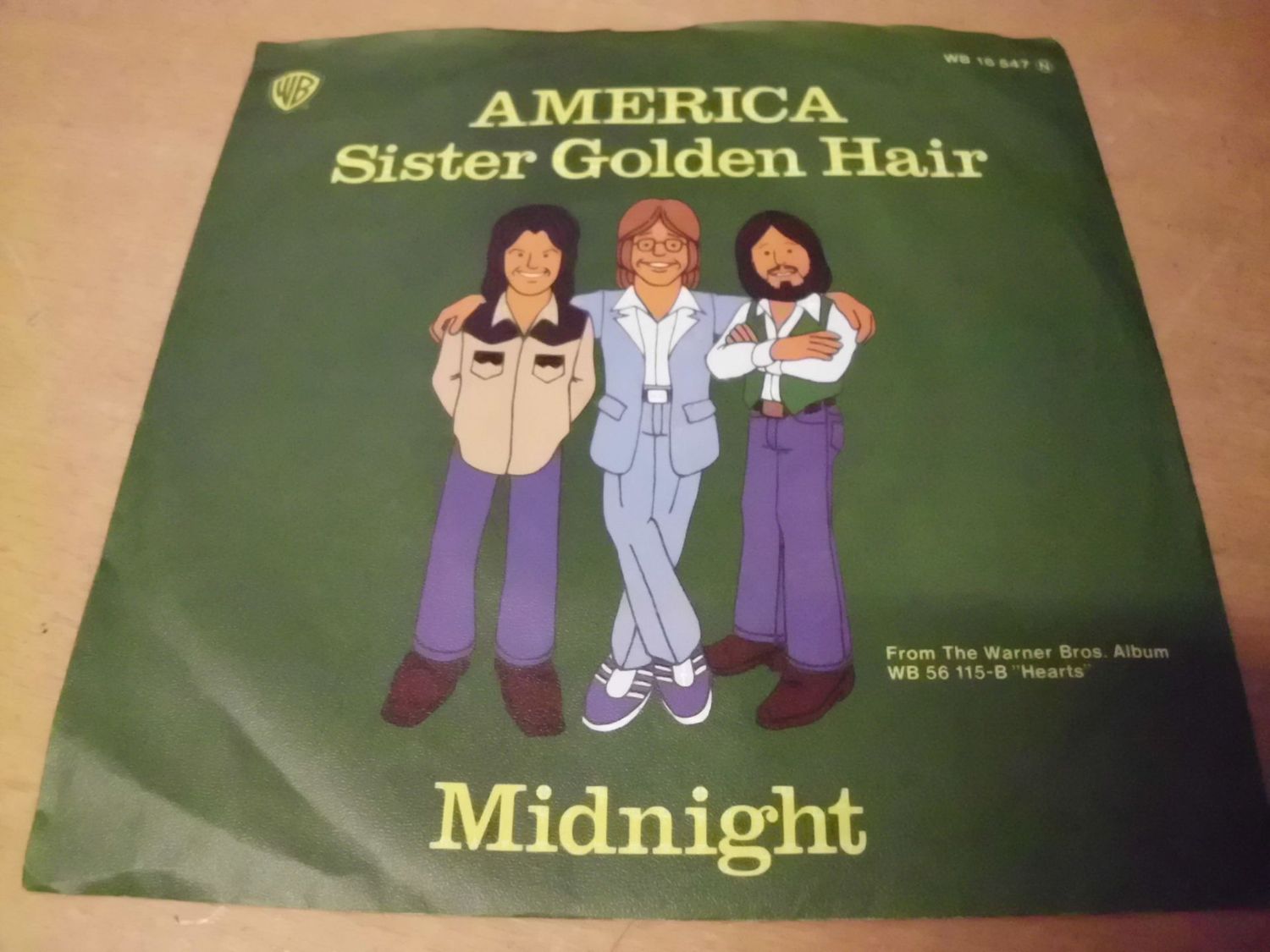 America - Sister Golden Hair/Midnight