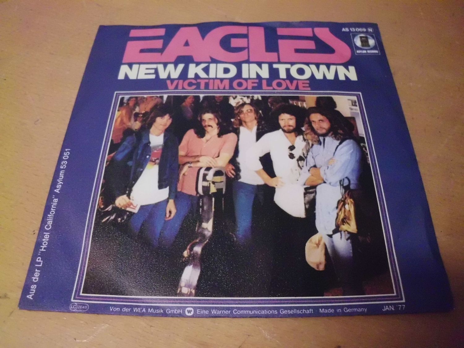 Eagles - Victim of Love/New Kid in Town