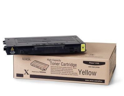 OVP Toner - Yellow für Laserdrucker Xerox Phaser 6100 OVP Toner - Yellow für Laserdrucker Xerox Phaser 6100