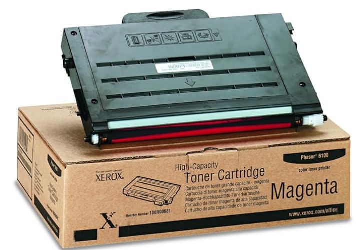 OVP Toner - Magenta für Laserdrucker Xerox Phaser 6100 OVP Toner - Magenta für Laserdrucker Xerox Phaser 6100