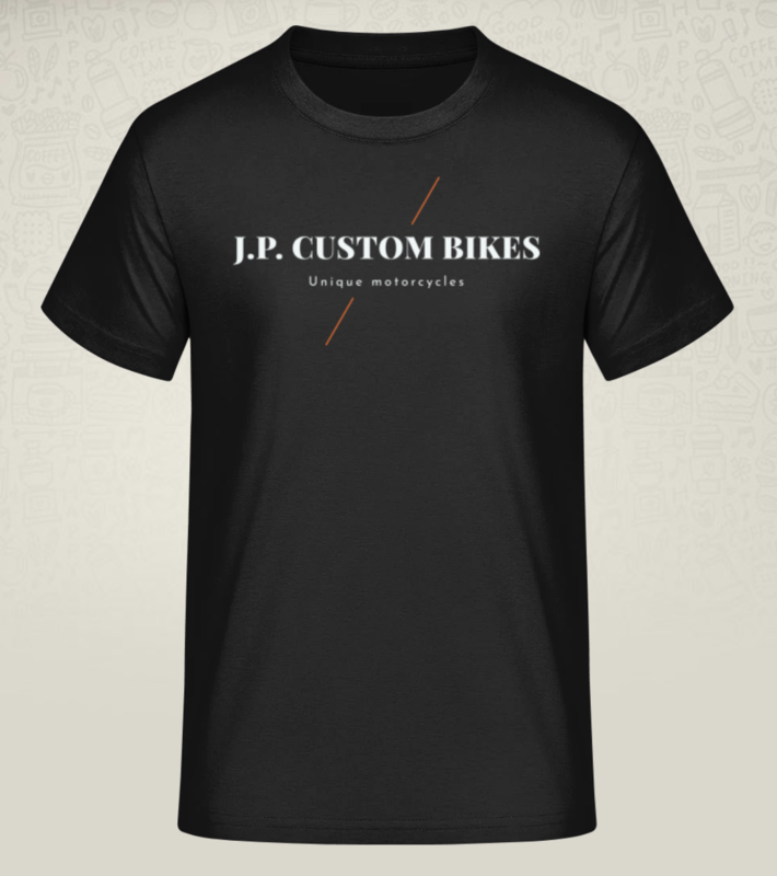 Herren/Damen T-Shirts // J.P. Custom Bikes Logo