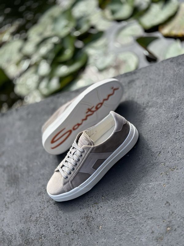 Santoni Sneaker Velours