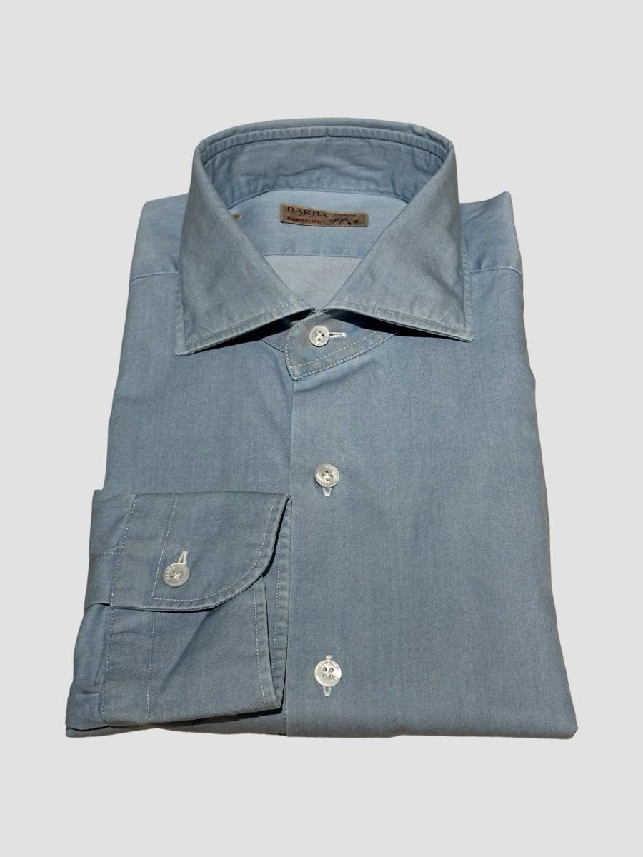 Barba Dandy Life Denim Shirt