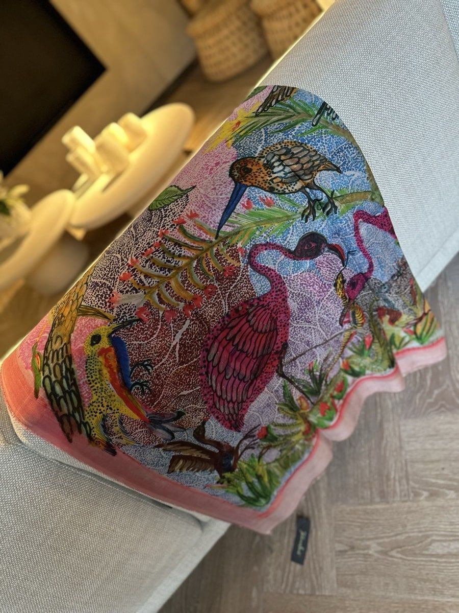Faliero Sarti Conference of Birds Scarf