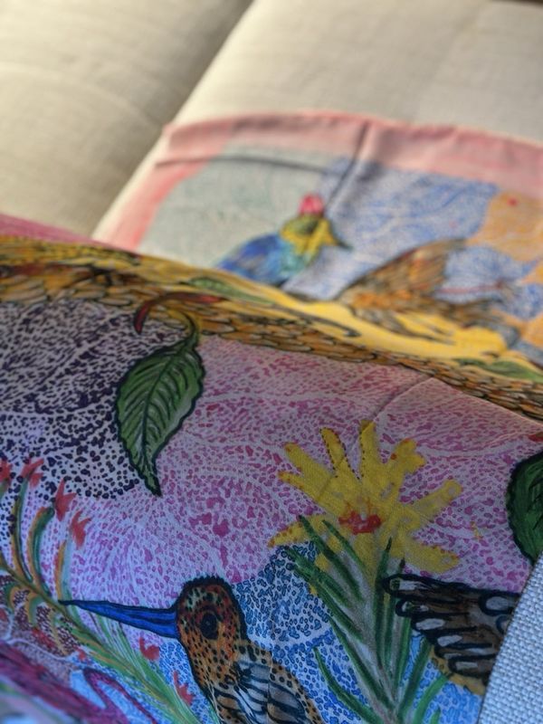 Faliero Sarti Conference of Birds Scarf