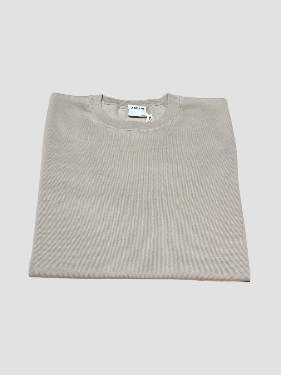 Aspesi Knitted Cotton T-Shirt