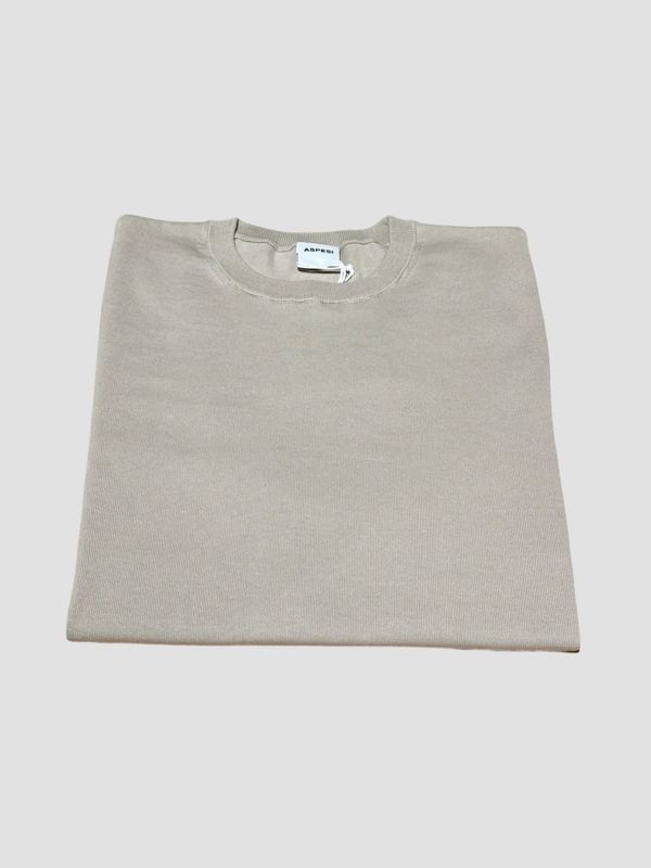 Aspesi Knitted Cotton T-Shirt