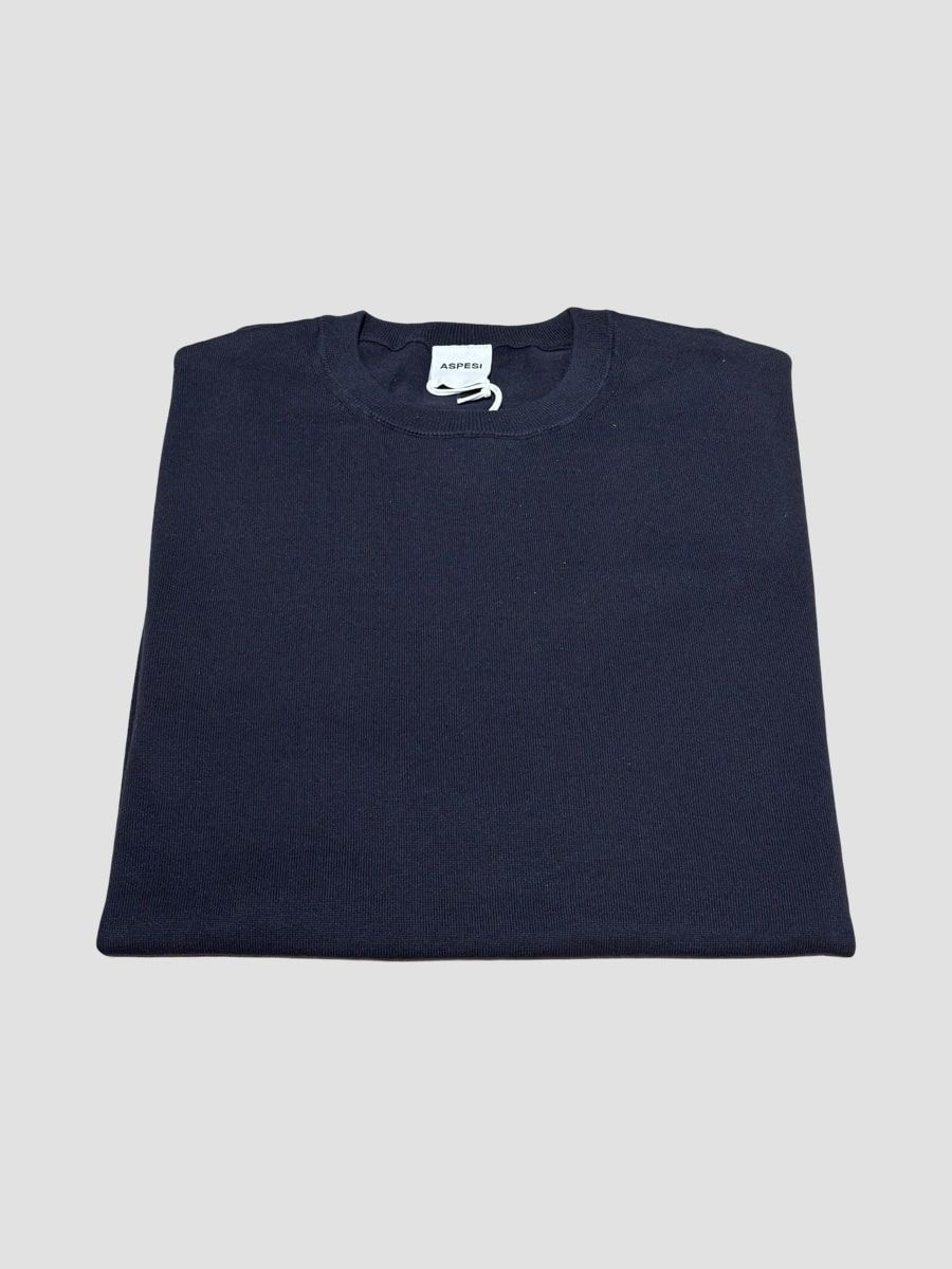 Aspesi Knitted Cotton T-Shirt