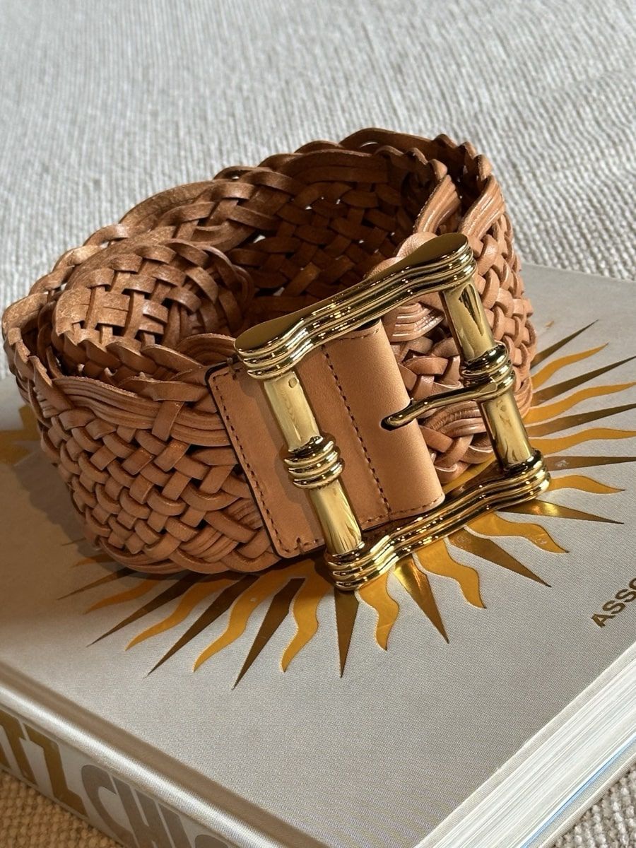 Etro Woven Leather Belt