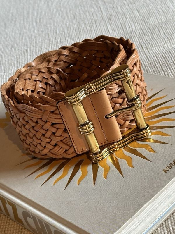 Etro Woven Leather Belt