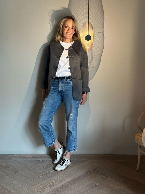 RÓHE Mandarin Double Faced Jacket