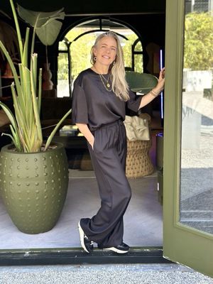 Vince Satin Blouse