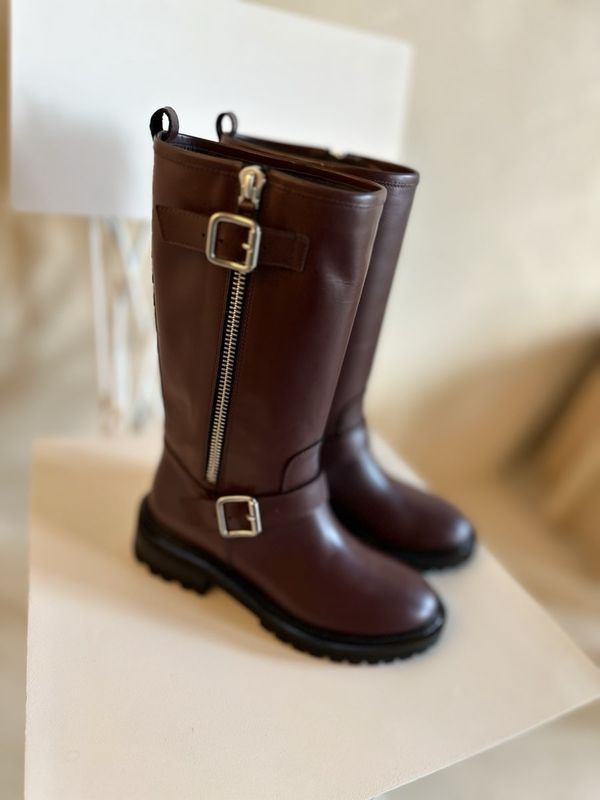 Via Roma 15 Zip Biker Boot