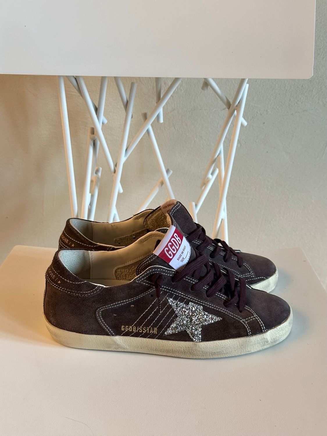 Golden Goose Super Star Glitter Sneaker