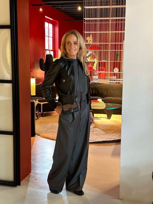 R13 Pleated Leather Jacket