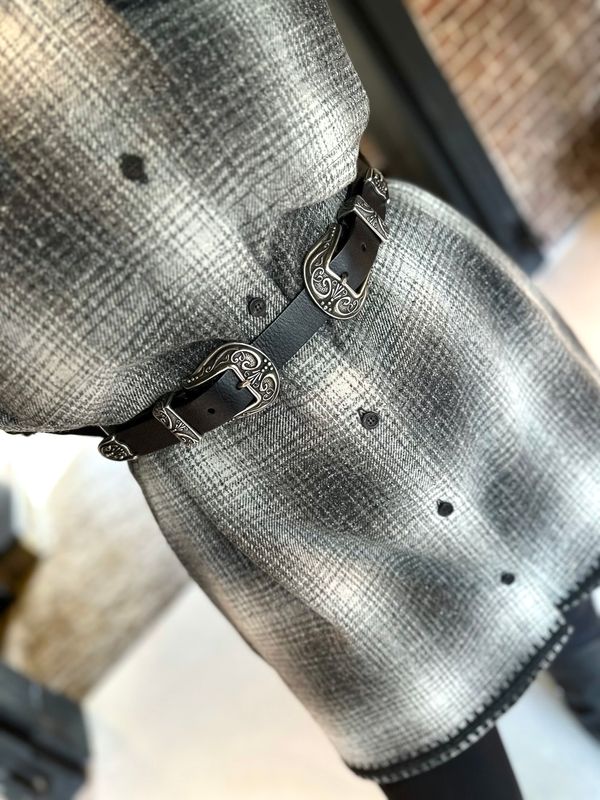 Golden Goose Double Buckle Belt