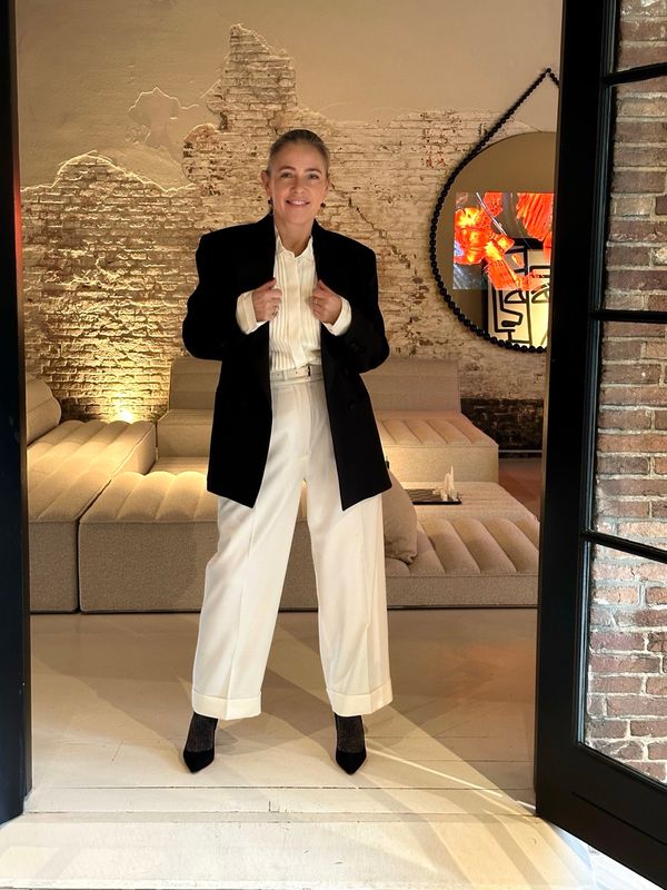 RÓHE Tuxedo Silk Shirt