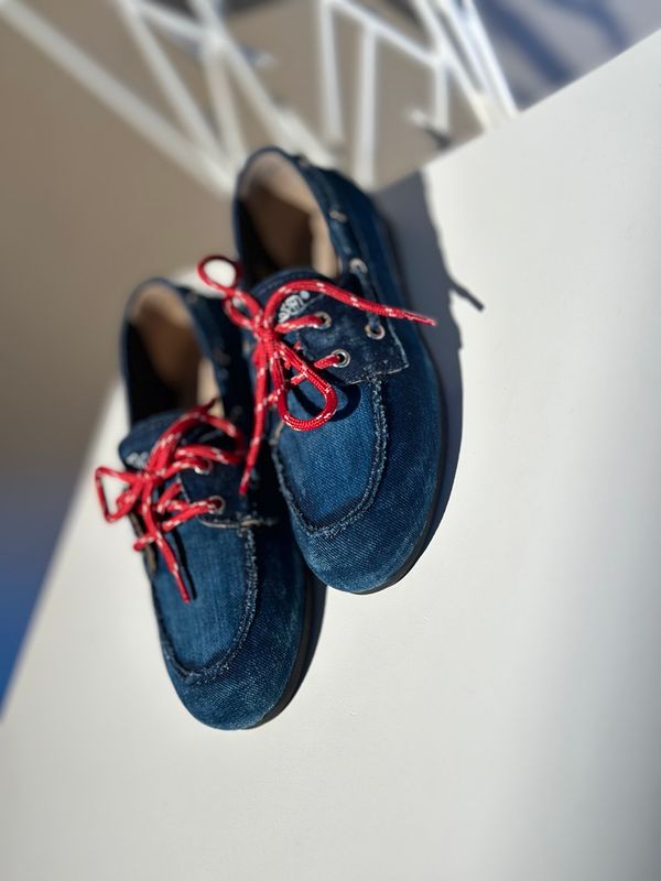 Posa Boat Loafer Denim
