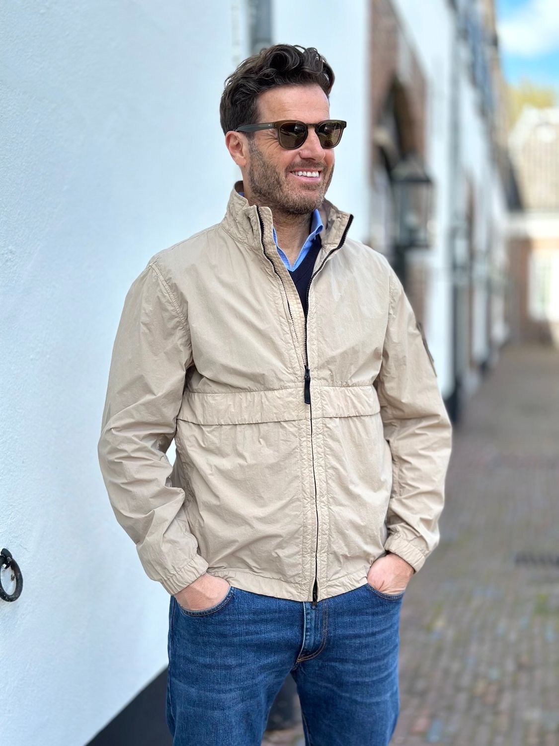 Stone Island Capospalla Nylon Smerigliato