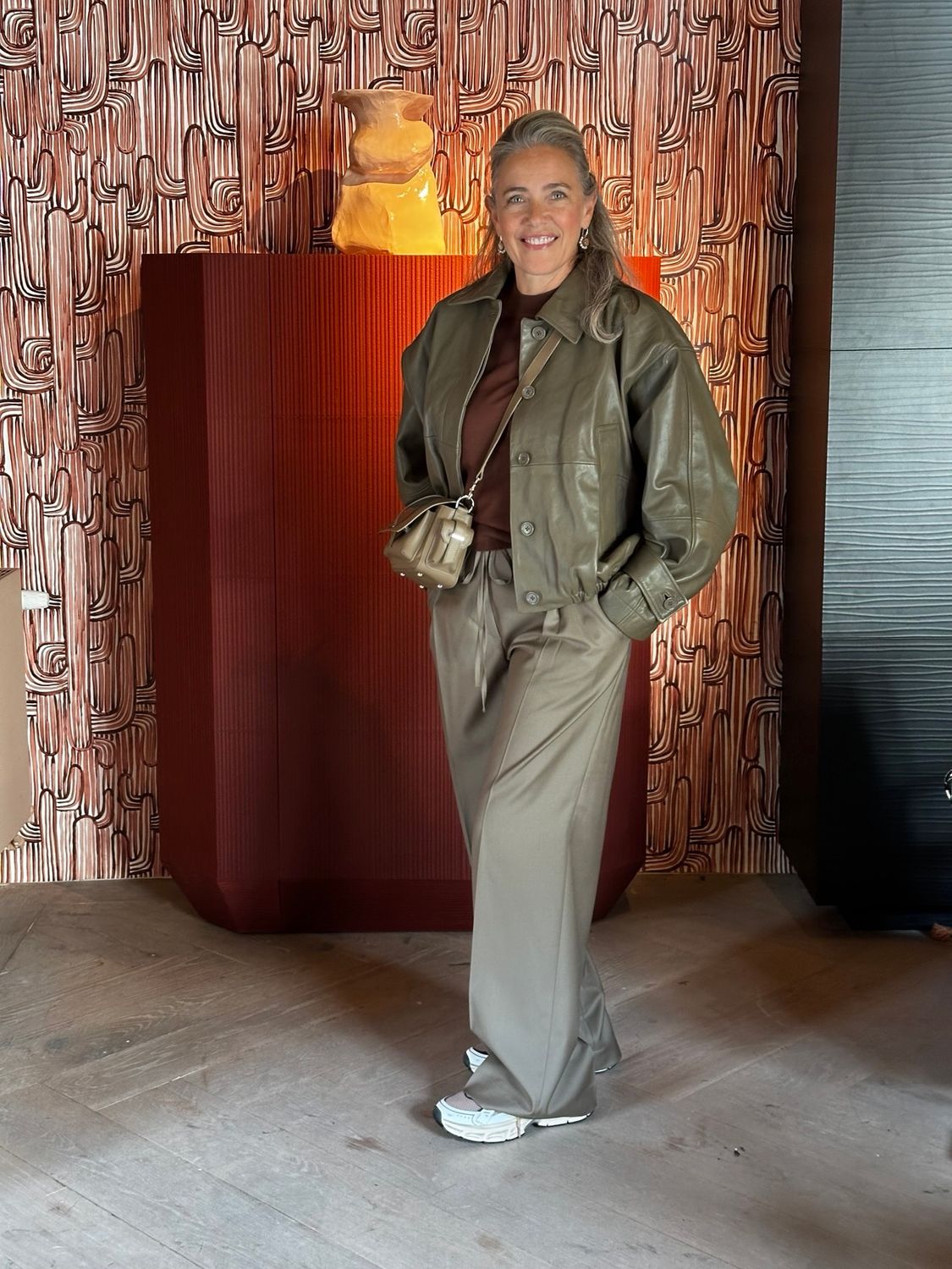 ROHE Leather Blouson Jacket