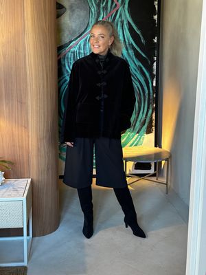 ROHE Pankou Closure Velvet Jacket