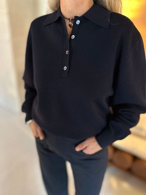 ROHE Knitted Polo