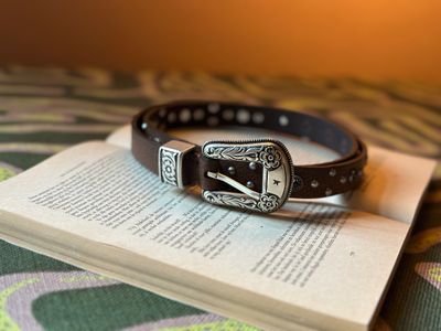 Golden Goose Studs Belt