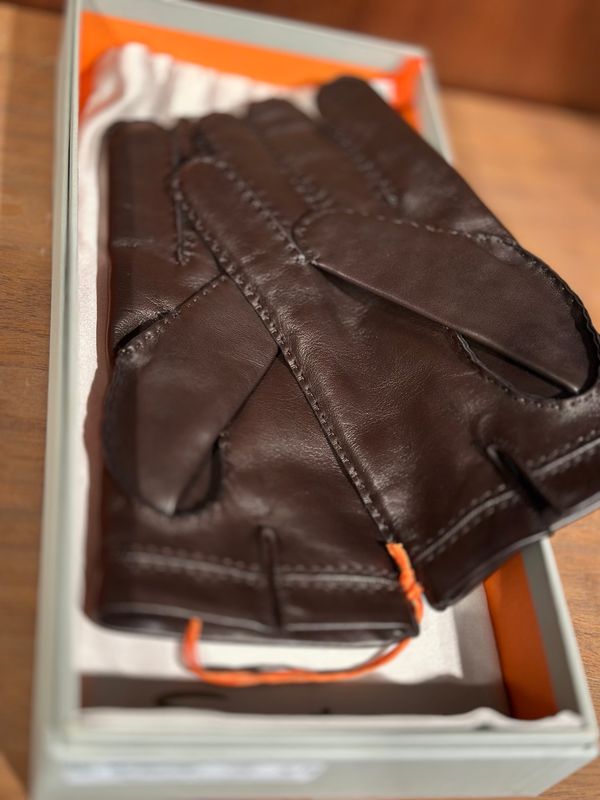 Santoni Gloves Nappa