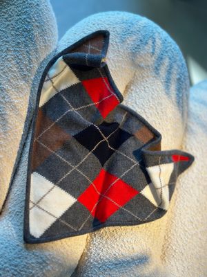 &amp;DAUGHTER Argyle Foulard