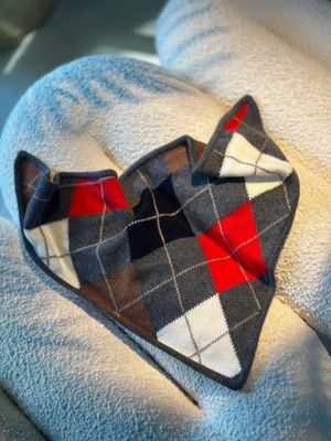 &amp;DAUGHTER Argyle Foulard