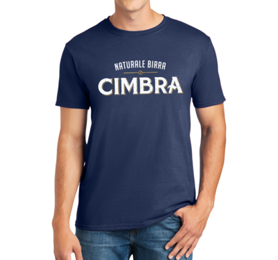 T-Shirt Naturale Birra Cimbra "Blu Navy"