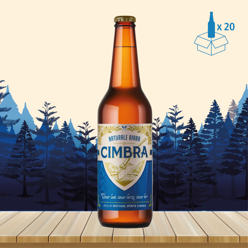 &quot;Naturale Birra Cimbra&quot; 20 bott. x 0,50 lt.