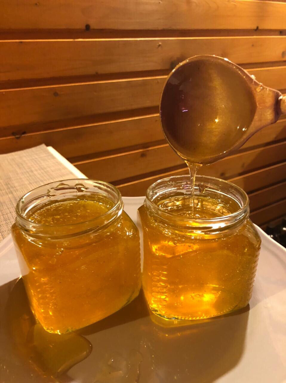 Мед с малиново-клубничных полей (530гр)