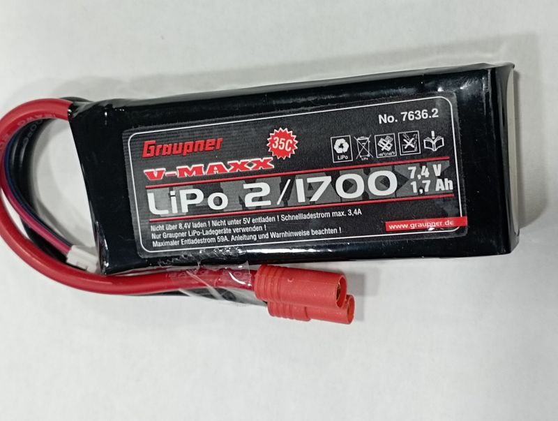 LIPO 7.4v 1700mA 35C