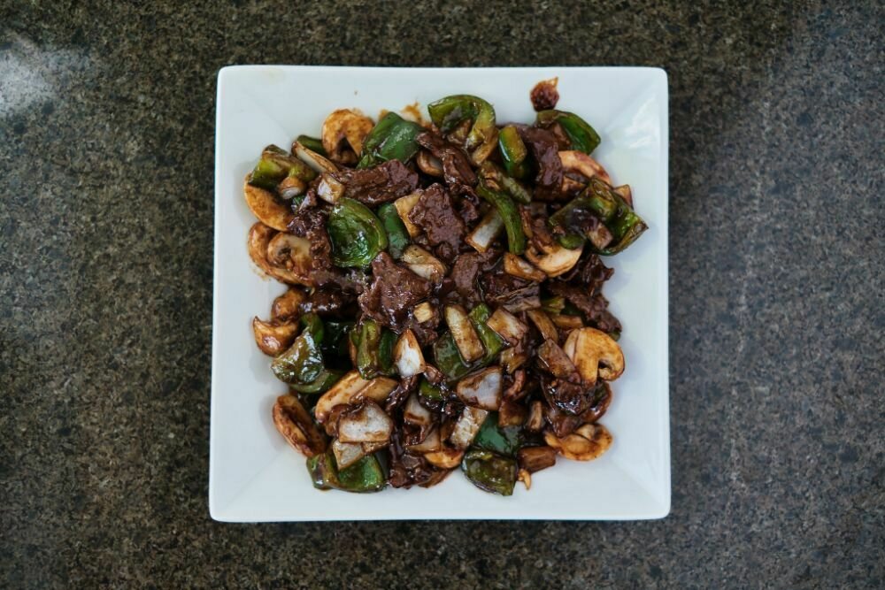 Beef Green Pepper &amp; Mushroom