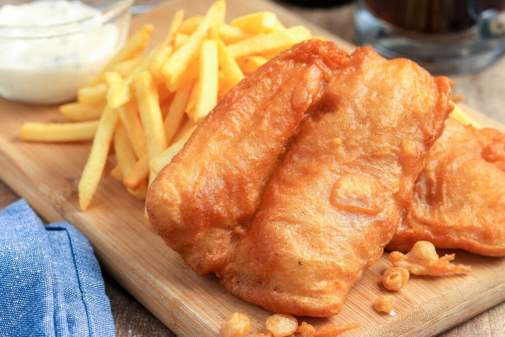 Fish (Haddock) &amp; Chips
