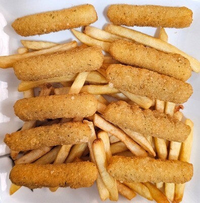 MOZZA STICKS AND FRIES