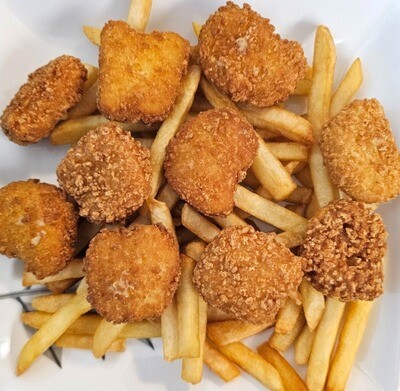 CHICKEN NUGGETS AND FRIES