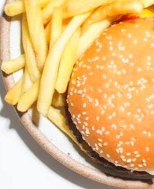 CHICKEN SANDWICH / BURGER PLATTER